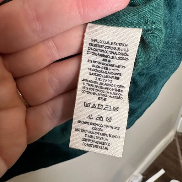 Free People Velvet Trucker Jacket Womens Small Green Snap Zip Bomber Oversized - Picture 7 of 9